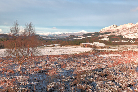 View North to Ben Lomond and The Trossachs