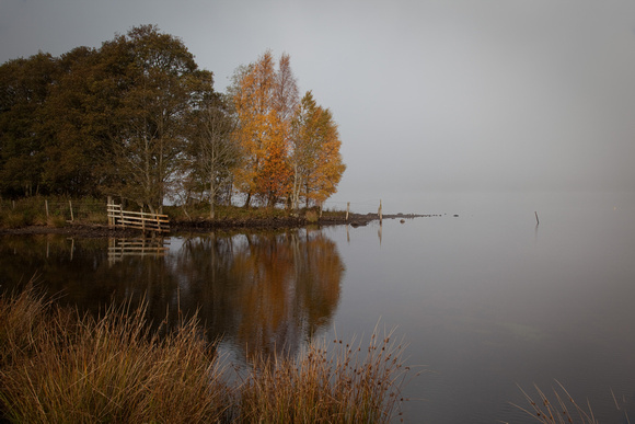 Mists revealing Loch Tummel
