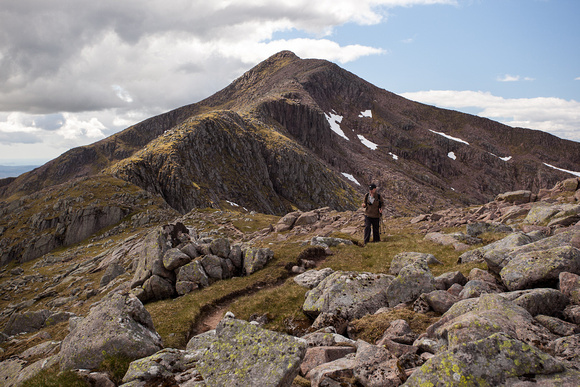 Ben Cruachan Summit from the Ridge
